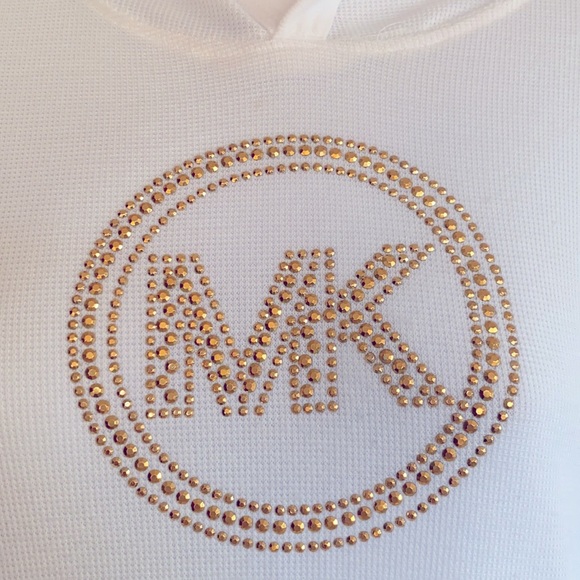 MICHAEL KORS LONG SLEEVE SHIRT WITH HOODIE - Picture 2 of 8